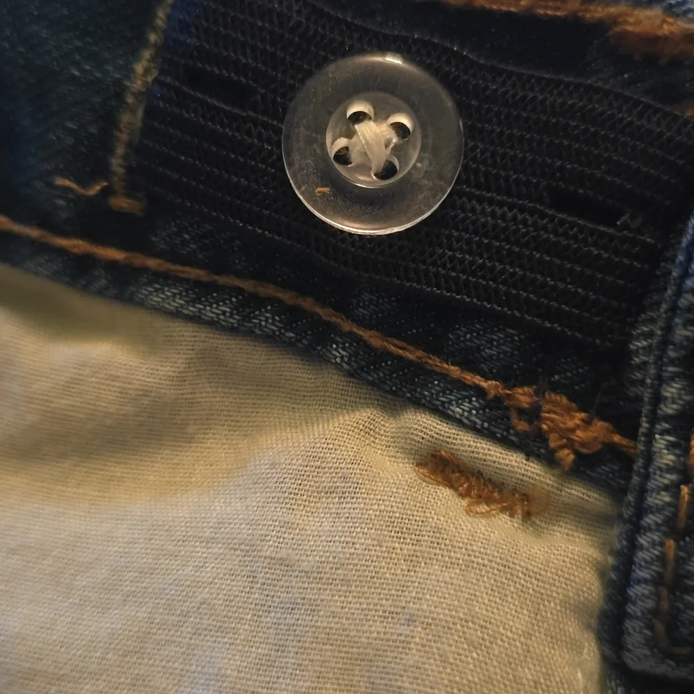 New Old Navy Boys Size 12‎ Adjustable Waist Skinny Medium Wash Jeans